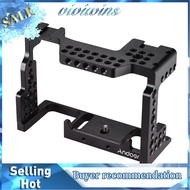 viviwins Andoer Camera Cage Video Film Movie Making Stabilizer Aluminum Alloy 1/4 Inch Screw with Co