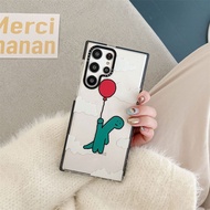 Ốp Lưng Khủng Long Samsung S24 Ultra / S23 Ultra / S22 Ultra / S23 Plus / S22 Plus Silicon Chống