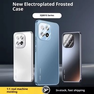 For VIVO iQOO 15 13 12 Z10 TURBO PRO neo10 Case Luxury Acrylic Matte Frosted Drop-proof PC Cover For