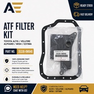 [Ready Stock] Toyota Altis Vellfire Alphard Wish Estima ATF Filter Kit 35330-0W040 35330-0W090 | AE 