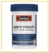 SWISSE 斯維詩男士活力雄風片120粒 ULTIBOOST MEN'S VITALITY (MACA + OYSTER + KANGAROO) 120 TABLETS