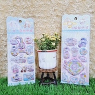 3D Air Sequin Cinnamoroll Sticker Air Sequin Cinnamoroll Embossed Sticker