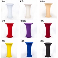 table cloth Special Offer Bar Table Cover/Round Table Cover/Cocktail Table Cover/High Foot Tableclot