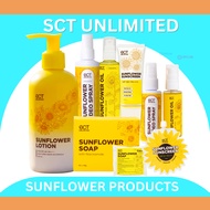 SCT Unlimited Sunflower Deo Spray 60ml 120ml Sunflower Whitening Deo Anti Odor Smooth Glow Underarms