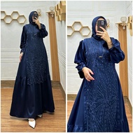 Brilia DRESS WOMEN'S MUSLIMAH CLOTHES PREWEDDING DRESS BRISMAID DRESS WEDDING DRESS PARTY DRESS BIRT