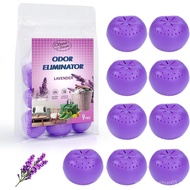 9 Pack Baking Soda Deodorizers, Lavender Scent Sh Deodorizer Balls, Air Freshener for , Odor Elimina