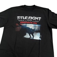 Title Fight Kingston Cat Band T-Shirt Free Sticker
