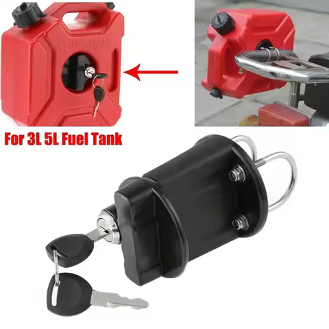 Car Bracket Lock Fastener For 3L 5L Fuel Tank Mount Petrol Can Holder Universal For RV SUV Spare Oil