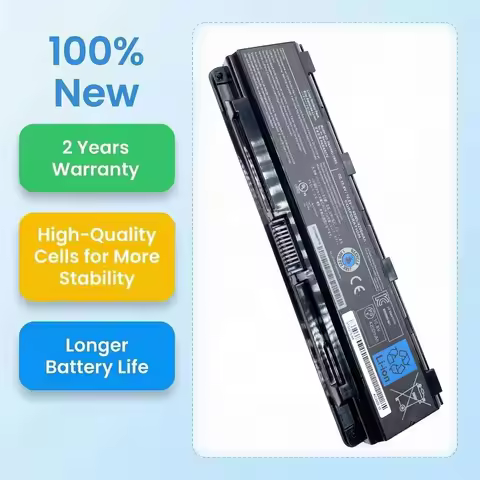 New PA5109 PA5109U-1BRS Laptop Battery For Toshiba C50 C55 C70 C75 C45 C40-AD05B1 AT15B1 AS20W1 AT19