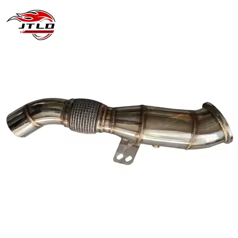 Engine modification Performance Stainless Steel Euro 5 Catless Exhaust Downpipe for BMW B58 M140i M2