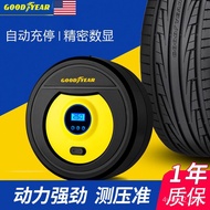 [24-hour delivery] Goodyear car air pump car portable digital display preset tire pressure auto