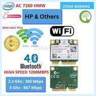 NEW Wifi Card Wireless Intel AC 7260 HMW Bluetooth HALF MINI PCIE 1200
