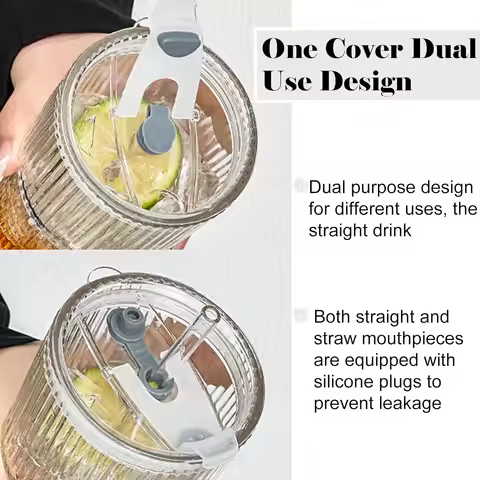 Aesthetic Textured Glass Cup – Premium Soda Lime Glass Tumbler for Cocktails, Juice & Water