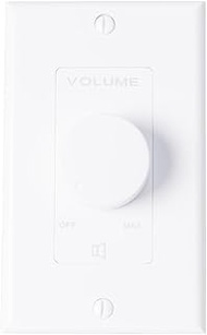 Skywalker Saga Elite™ 10 Watt 25-70V Volume Control w/White & Ivory Decora Plates (3dB Steps)