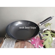 Wok Pan 26cm and 30cm Maslon Steel