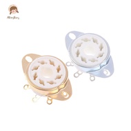 ABongBang 1Pc 8Pin GZC8-Y-6 Octal Tube Soet Ceramic Valve Base Ja For KT88/6550/EL34/6P6P/6V6/6N8P/6