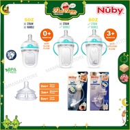 Nuby Comfort Silicone Bottle / Replacement Kit / Teat