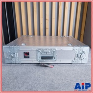 COMPACT M-2U RACK 2ฝาหน้า-หลัง ลึก19นิ้ว ผิวอลูมิเนียม แร็ค แร็คลึก19" RACK2U แร็คอลูมิเนียม เอไอ-ไพ