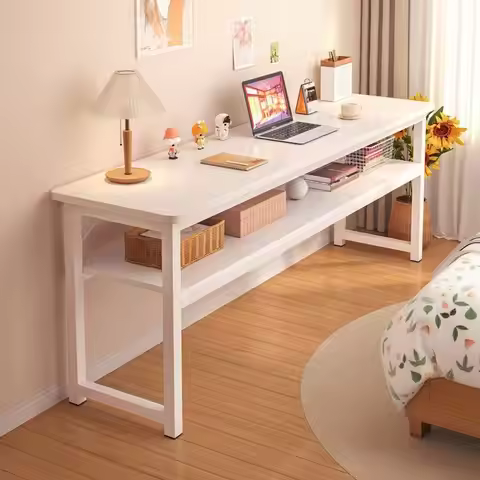 Makeup table Bedroom dresser Small apartment Long desk Makeup table Integrated table