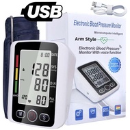 Portable Digital Upper Arm Blood Pressure Monitor Measurement Tool Blood Pressure Monitor Meter Tono