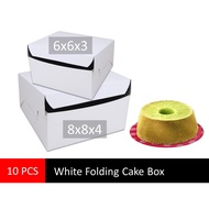 Cake Box (Plain) 6" & 8"