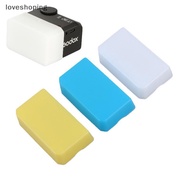 [LS] 1/3Pcs Camera Accessories Portable Flash Soft Light Box For  IT30PRO Camera Flash White Yellow 