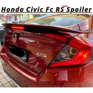 Honda Civic FC Tea 2016-2021 Rs Boot Spoiler With Led Lamp (ABS Material)