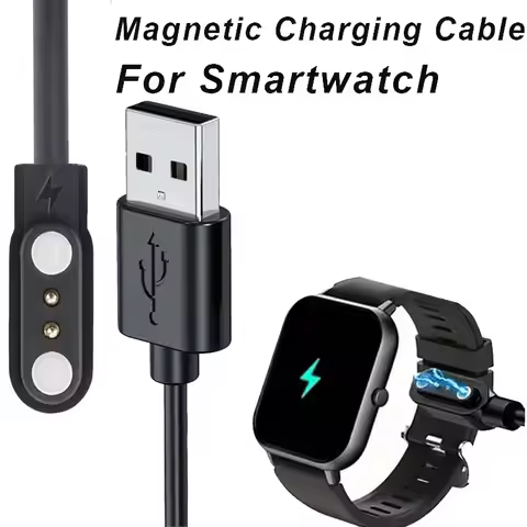 Charging Cable For Mibro GS/GS Pro/A2/T2/T1/C4/C3/C2/Lite 3/Lite 2 Dock Charger Adapter USB Smart Wa