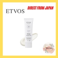 ETVOS Mineral UV Aqua Protector SPF50+ PA++++ 30g (Sunscreen & Makeup Base | Long-Lasting | Free fro