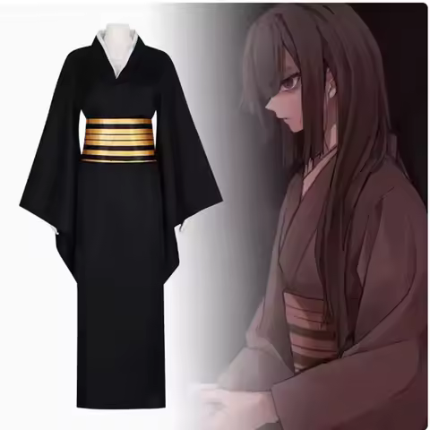 Anime Kisatsutai Nakime Cosplay Costume Twelve Moons Juuni Kitsuki Halloween Carnival Kimono Suit co