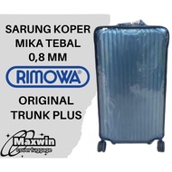 Protective Cover Cover Mica Plastic Suitcase 0.8mm Thickness Anti Tear For Rimowa Original Trunk