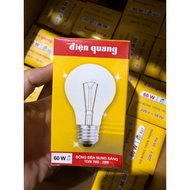 Incandescent light bulb, 60W Dien Quang filament bulb