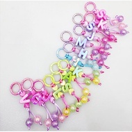 TOKODIVAKU TAC282 INITIAL BAG CHARM INITIAL NAME LETTER