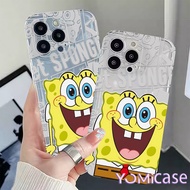 Applicable to OPPO A60 Case OPPOA17 Happy SpongeBob SquarePants cute cartoon Case A16 OPPOA58 shockp