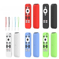 Covers For Onn Android TV 2K FHD Streaming Stick Remote Anti-Slip Shockproof Protective Silicone Cas