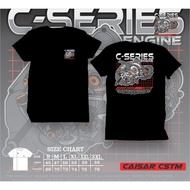 T-SHIRT C-SERIES/KAOS GRAND/KAOS MOTOR/KAOS MESIN HONDA C SERIES CAISAR CUSTOM