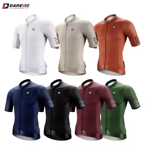DAREVIE Cycling Jersey Small Size SPF 50+ Men Women Cycling Jersey Fashion Bike Jersey Pro Team High