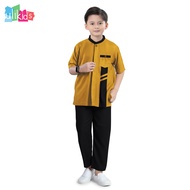 (PROMO) Setelan Baju Koko Anak Laki Laki Model Yazan Bahan Katun Toyobo Premium (COD)
