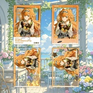 Transparent Card KeyChain Women Reverse:1999 Nanjing Hongshan Forest Zoo Key Chain Sonetto Key Ring 