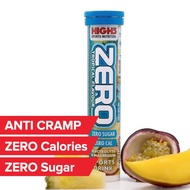 HIGH5 ZERO ELECTROLYTE SPORTS DRINK TROPICAL - 20 TABLETS/TUBES
