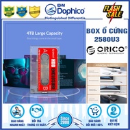 Orico 2580U3 Sata3 2.5inch hard drive box – USB3.0 – GENUINE – 12 months – HDD Box – SSD Box