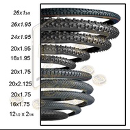 Tayar Basikal 12" 16" 20" 24" 26" Tayar Basikal MTB BMX