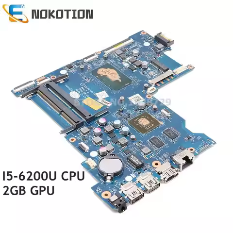 ASL50 LA-C921P 828187-601 828187-001 828187-501 Laptop Motherboard For HP 15-AC 15-AY 250 G4 15-AC63