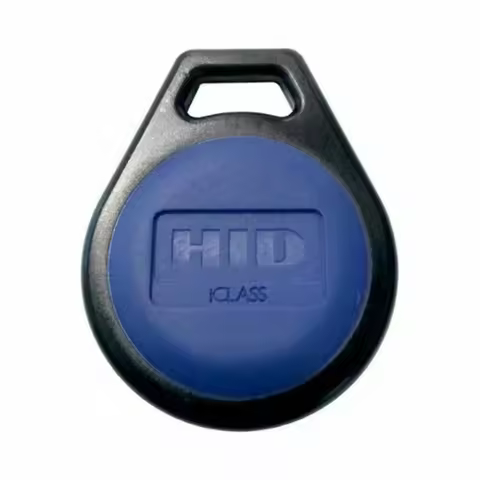 HID ICLASS 13.56 MHz LEGACY 2K KEY FOB TAG CARD BLUE SMART KEYFOB H10301 Format Keychain NFC Card RF