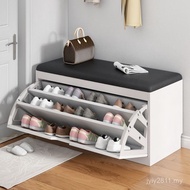 Small Size Shoe Cabinet 24 Can Sit In-House Ultra-Thin Shoe Changing Stool Doorway 17cm Dumping Narr
