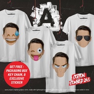 T-SHIRT EMOTICON ARIEL NOAH/ FACE PICTURE T-SHIRT EMOJI ARIEL NOAH/ CLOTHES ARIEL NOAH/ T-SHIRT a SE