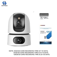 4K FHD Dual Lens Dual Screen CCTV Indoor WiFi Security CCTV Camera Full-color Night Vision CCTV Came