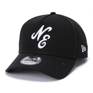 New Era Script Black 9FORTY A-Frame Snapback Cap