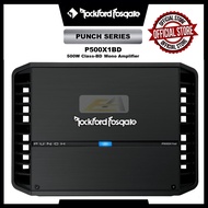 Rockford Fosgate | Car Audio Mono 500W Class-BD Amplifier  | Punch SERIES | P500X1BD