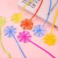 Spider Web Elastic Stretchable Sticky Spider Web Children's Small Toys